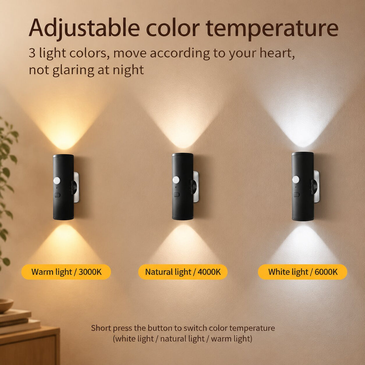 Solvia Motion Sensor Wall Light