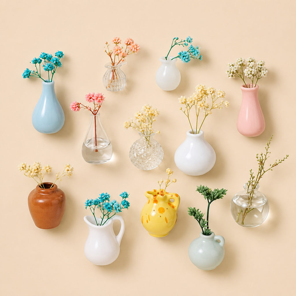 BloomMag Ceramic Vase Magnets