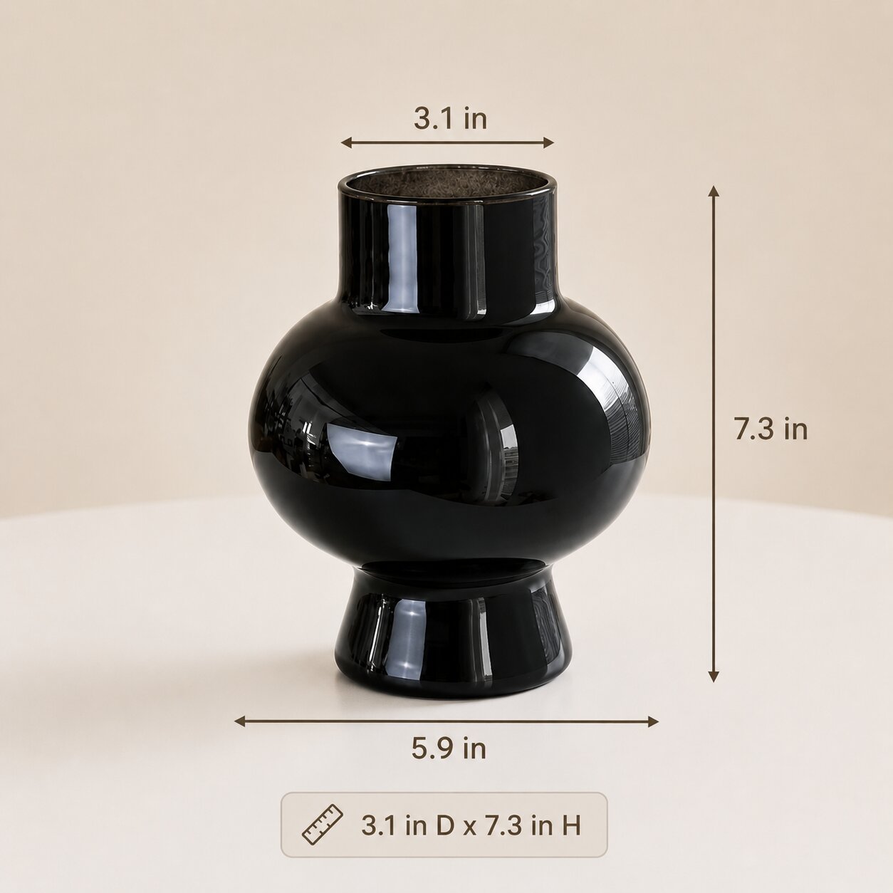 Elira Glass Vase
