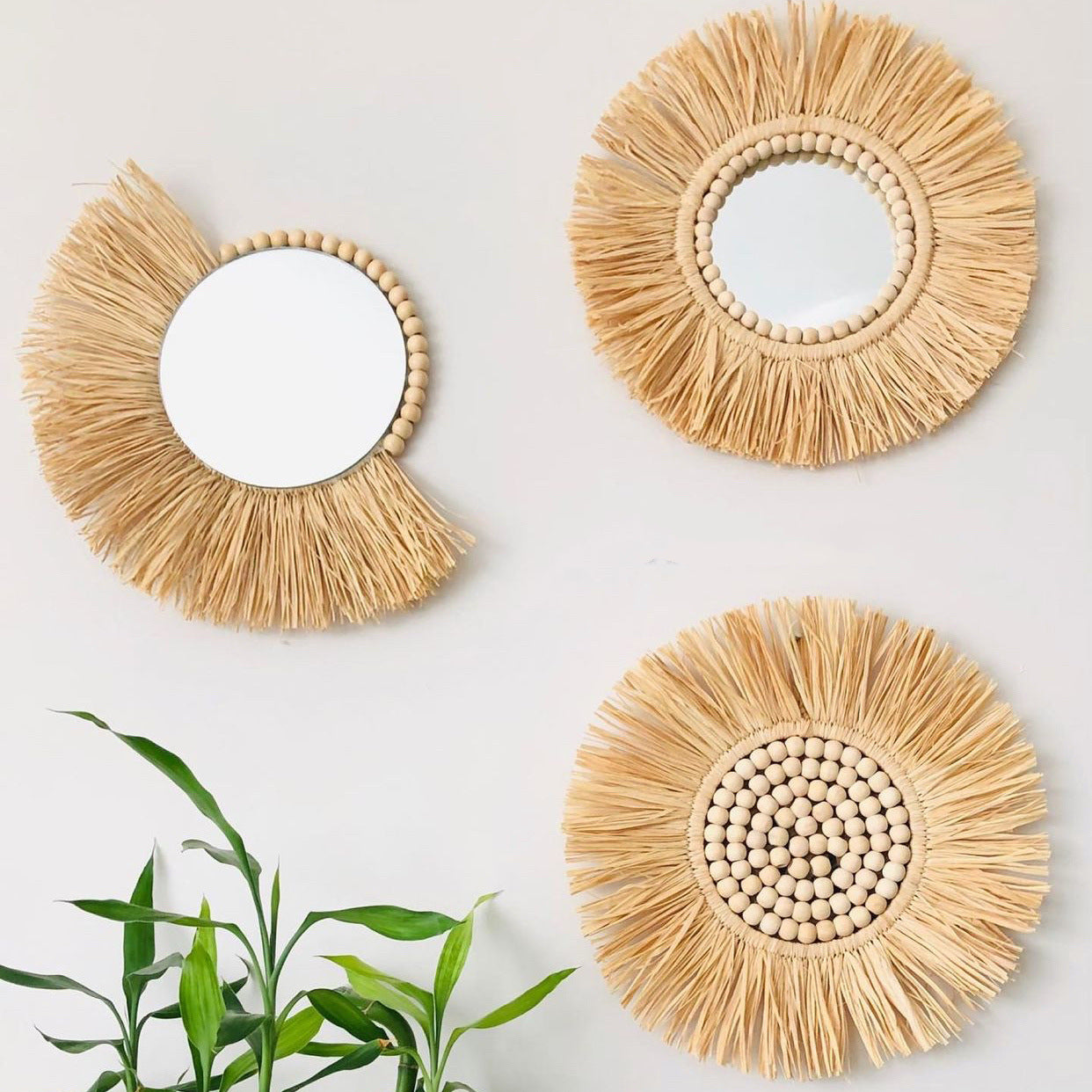 Ilja Woven Mirror