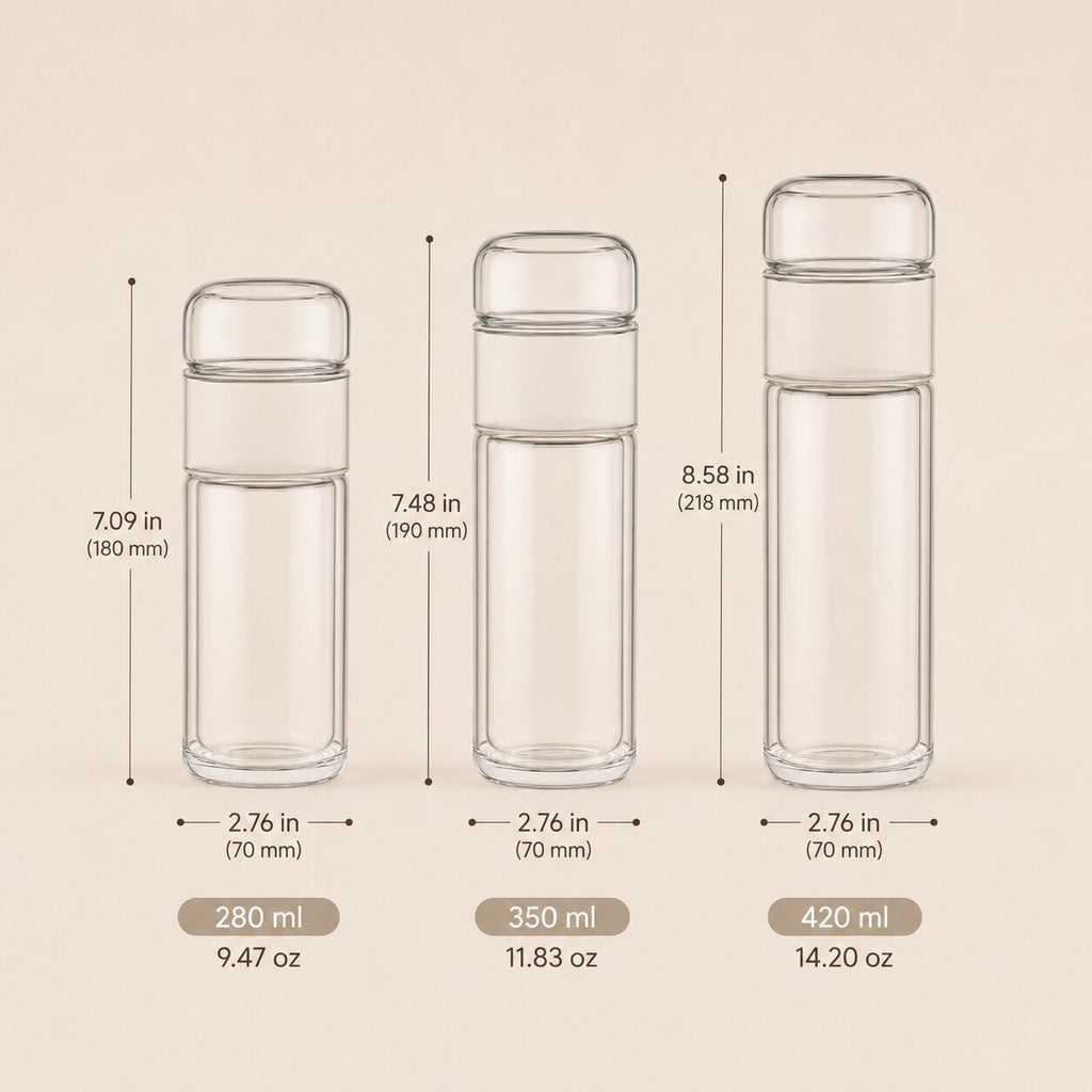 InfiniTea Glass Infuser
