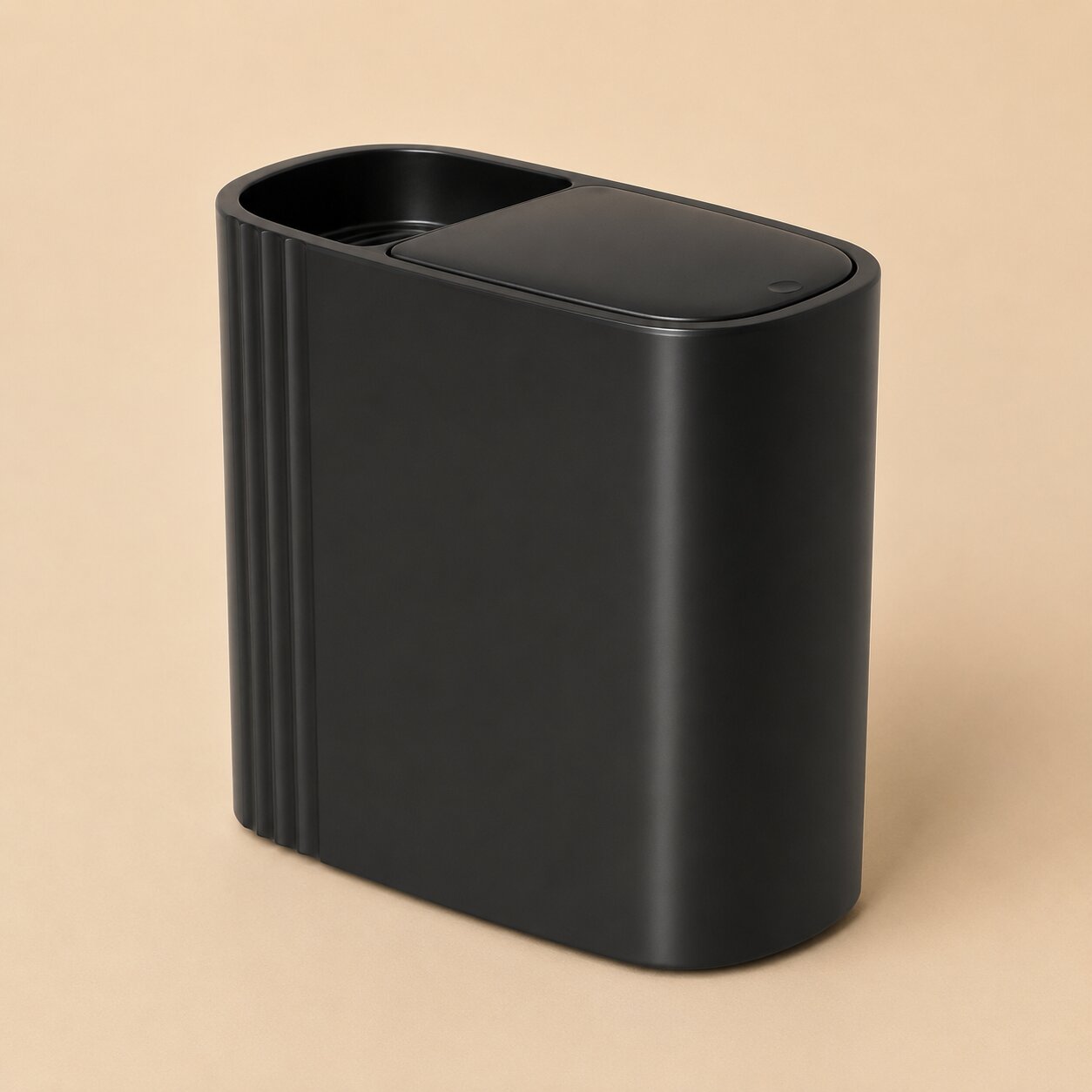 Slim Trash Can with Lid