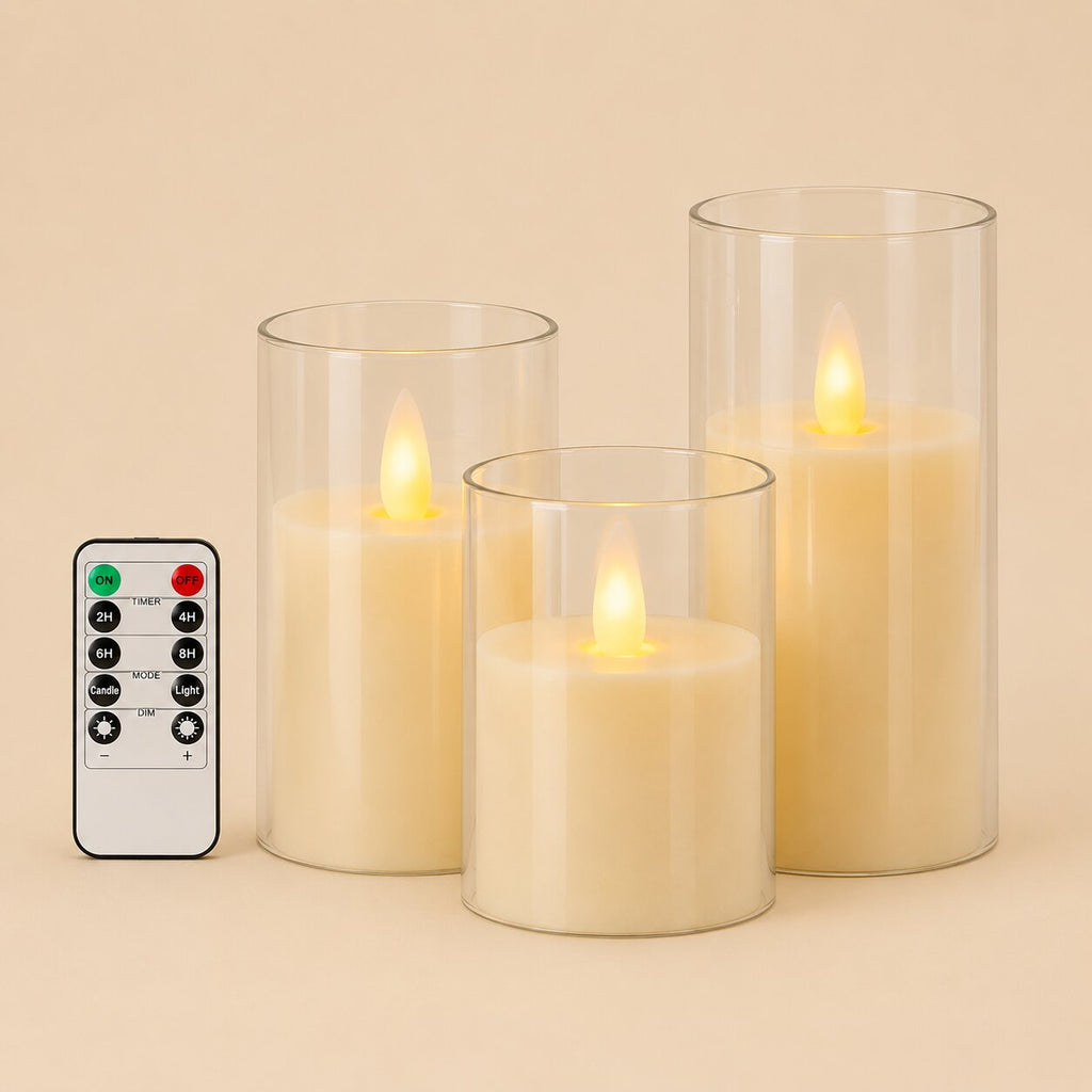 Luméa Flameless Candle Set
