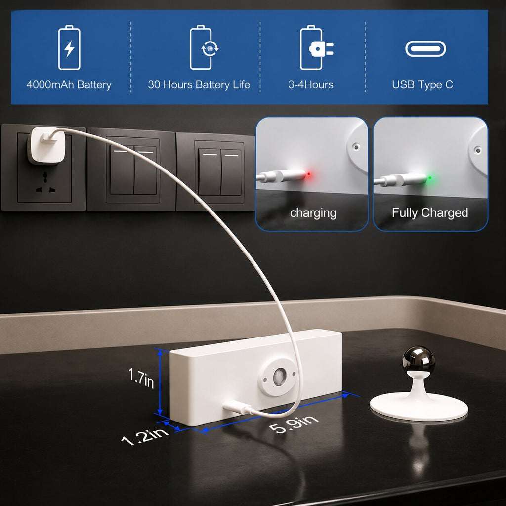LumiFlex Rechargeable Wall Light