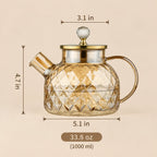 Aurelia Glass Teapot