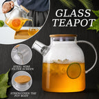 Serelle Borosilicate Glass Teapot