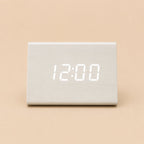 Avero Voice-Controlled Wooden Alarm Clock