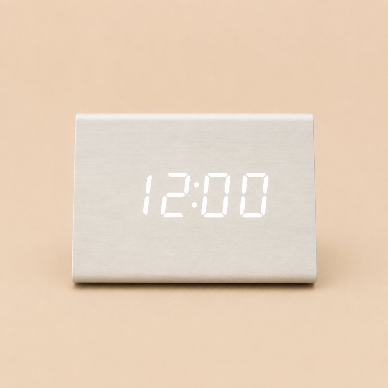Avero Voice-Controlled Wooden Alarm Clock
