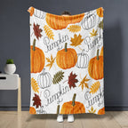 Harvest Haven Fleece Throw Blanket
