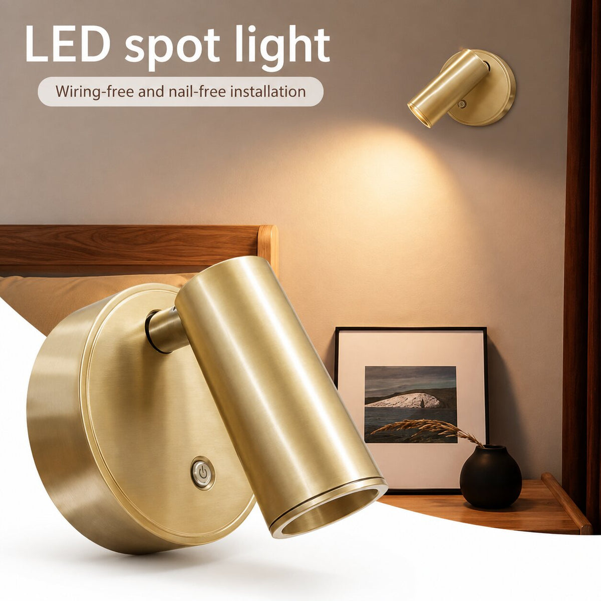 Aven Rechargeable Wall Light