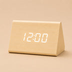 Avero Voice-Controlled Wooden Alarm Clock