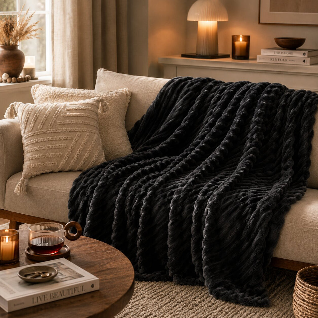 Cloud Ribbed Blanket