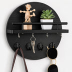Wooden Wall Key Holder