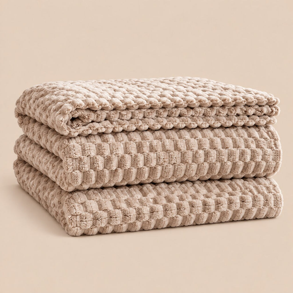 Mira Textured Throw Blanket