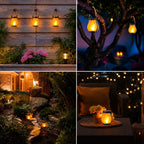 Vela Rechargeable Solar Lantern Set