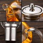 Evelune Glass Teapot with Infuser
