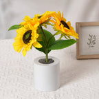 Rechargeable Sunflower Table Lamp