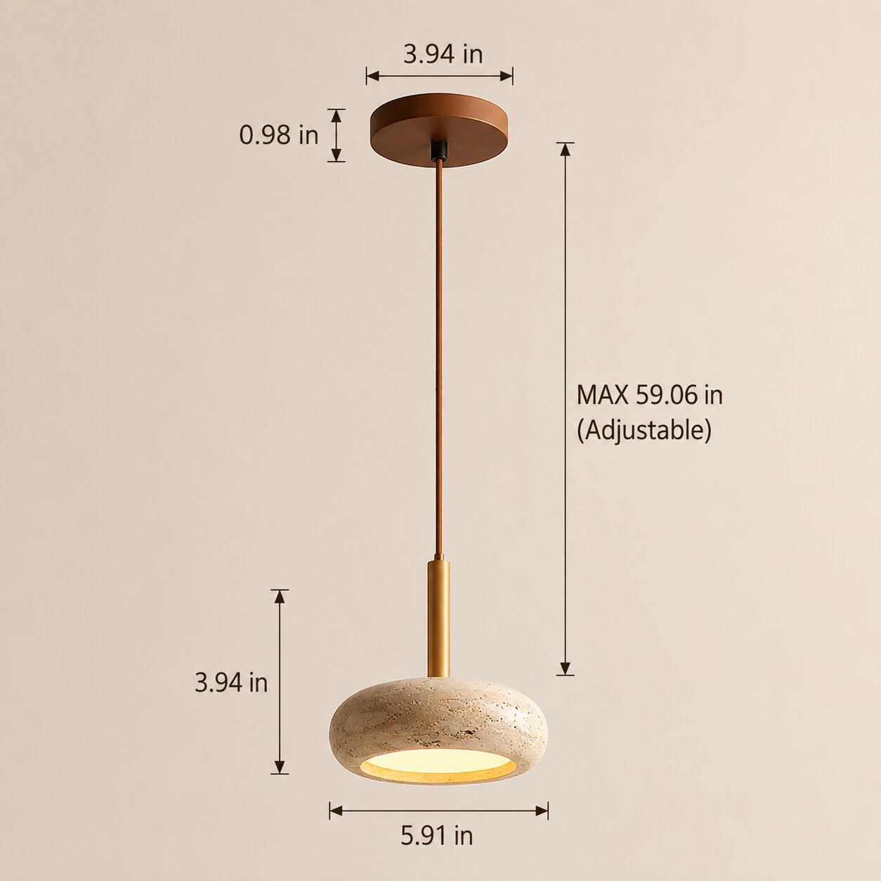 Travo Pendant Light