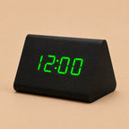Avero Voice-Controlled Wooden Alarm Clock