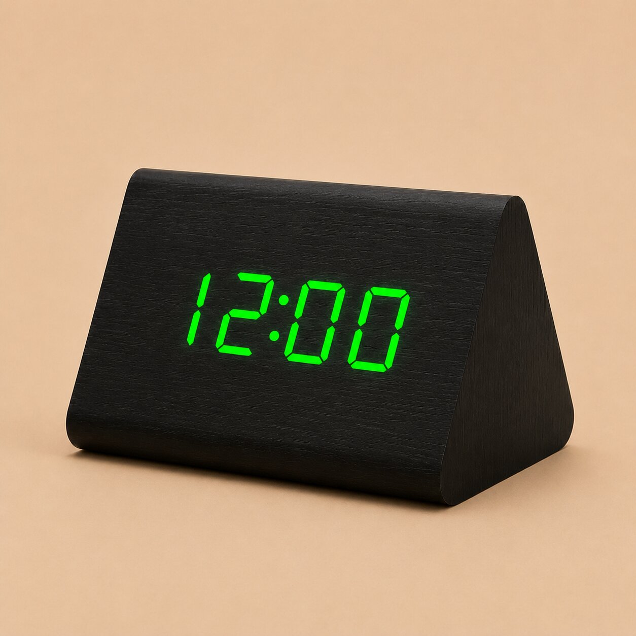 Avero Voice-Controlled Wooden Alarm Clock