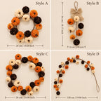 Harvest Pumpkin Wreath