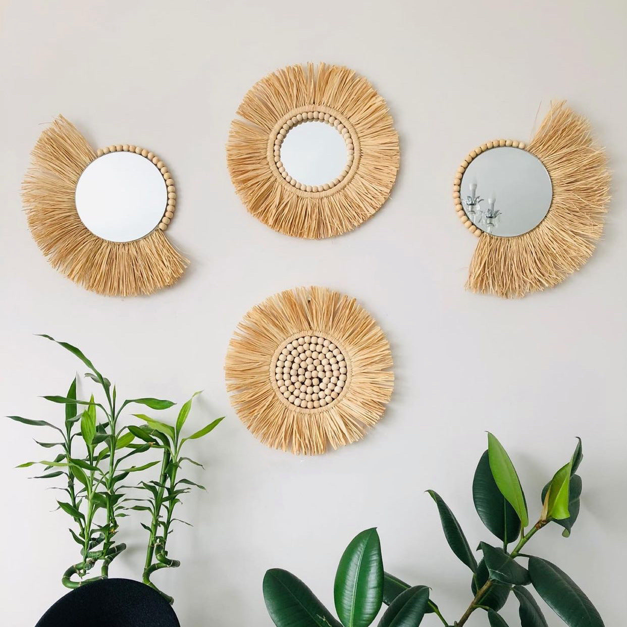 Ilja Woven Mirror