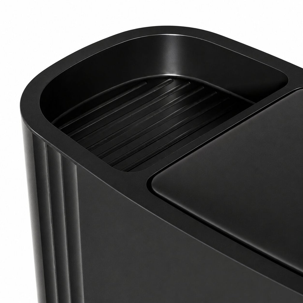 Slim Trash Can with Lid