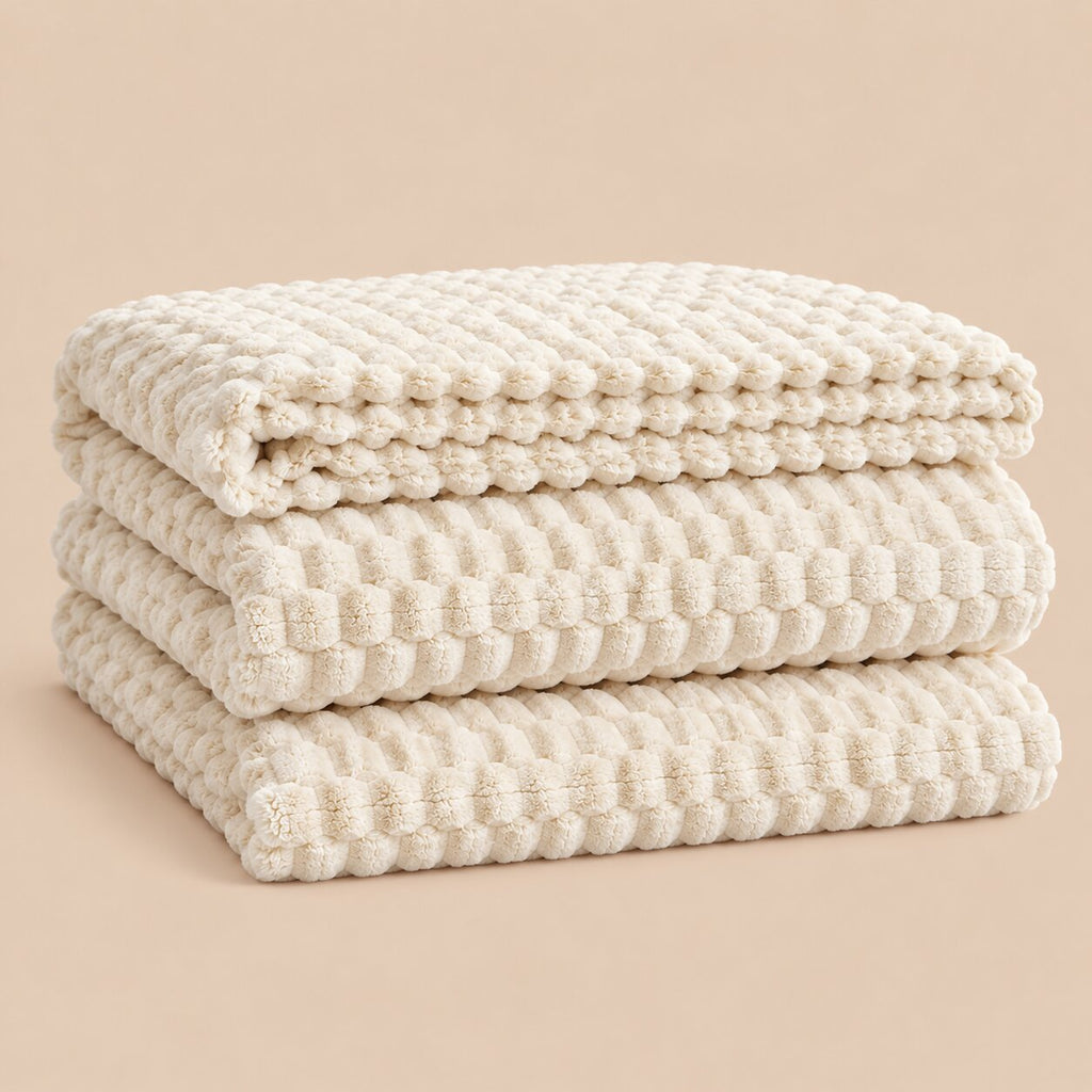 Mira Textured Throw Blanket