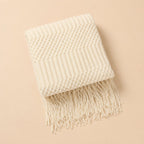 Elowen Textured Knit Throw Blanket