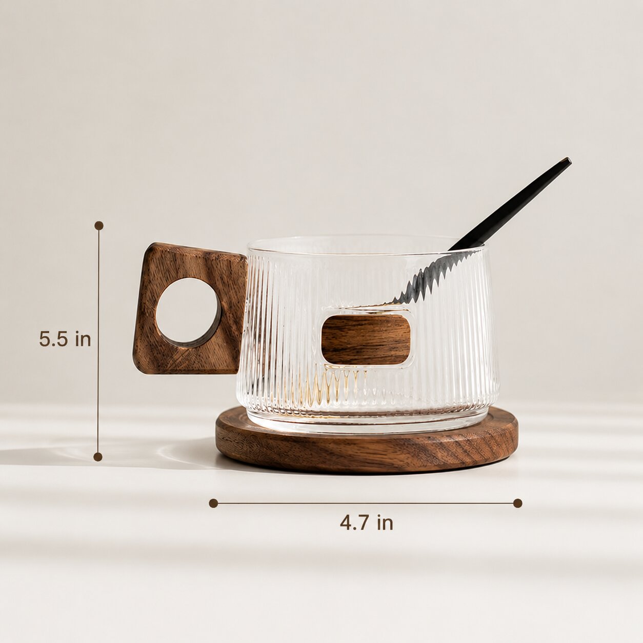 Noma Glass Cup Set of 2
