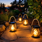 Vela Rechargeable Solar Lantern Set