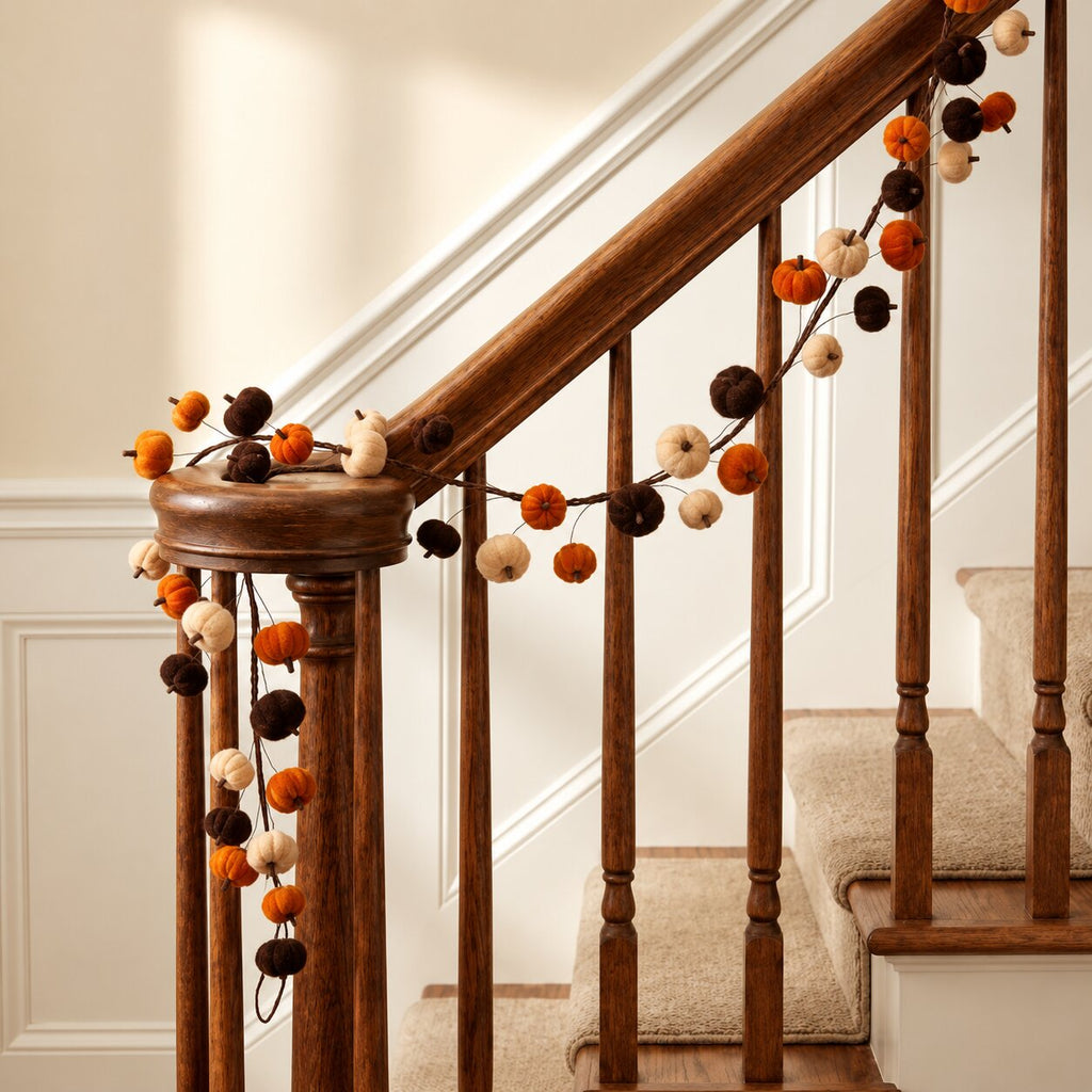 Harvest Pumpkin Wreath