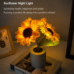 Rechargeable Sunflower Table Lamp