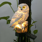 Solar Owl Garden Light