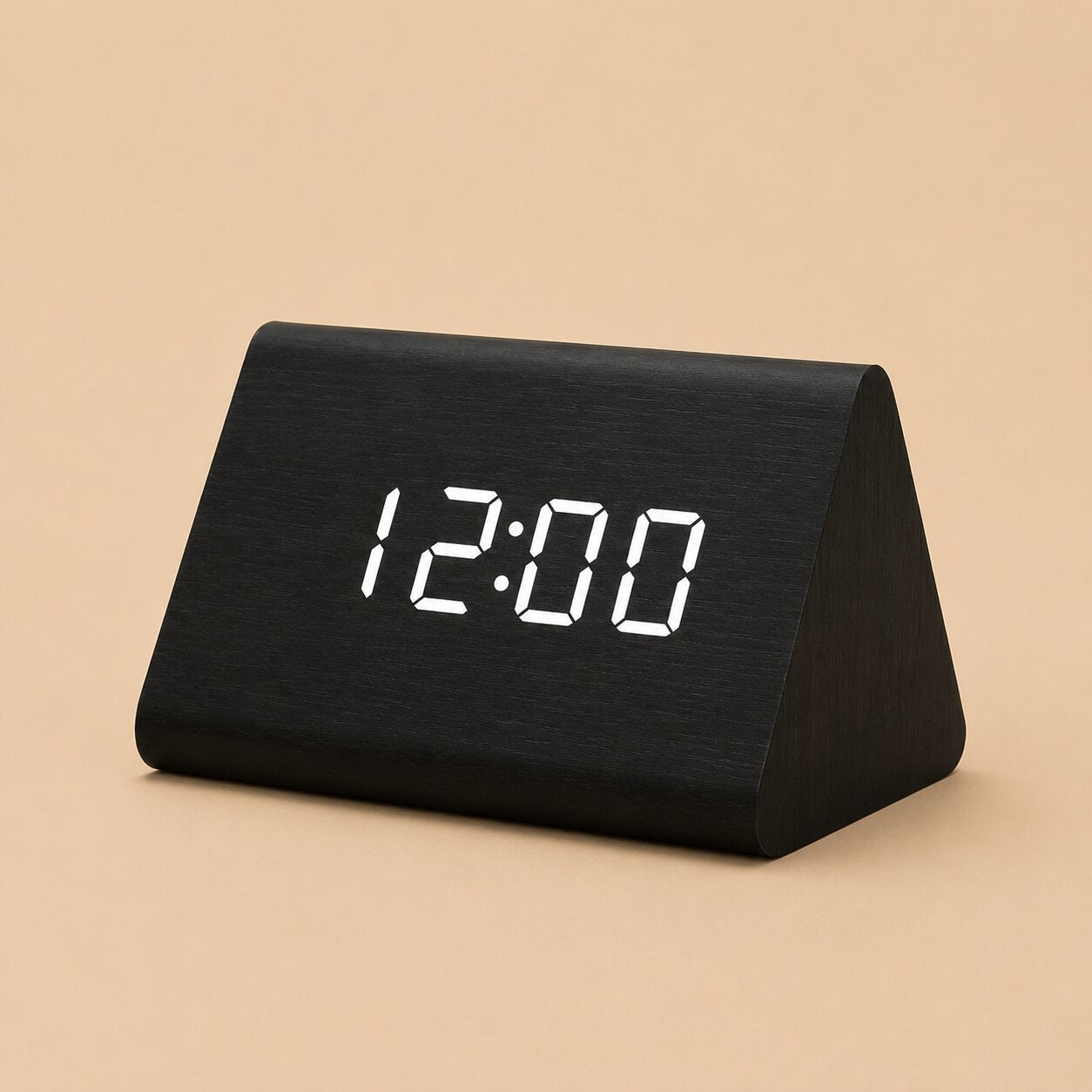 Avero Voice-Controlled Wooden Alarm Clock