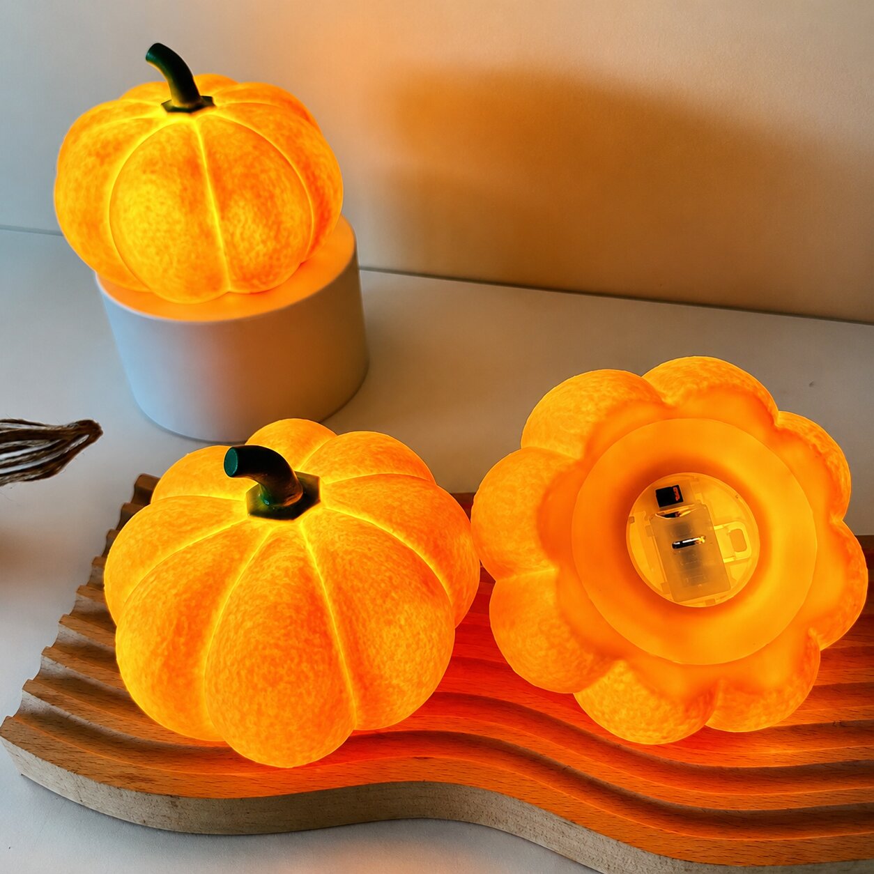 Harvest Glow LED Pumpkin Light