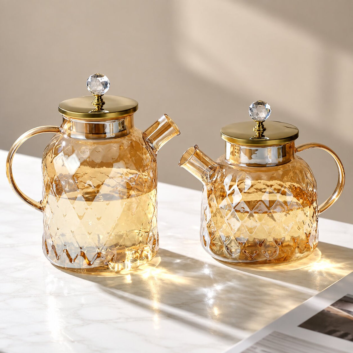 Aurelia Glass Teapot