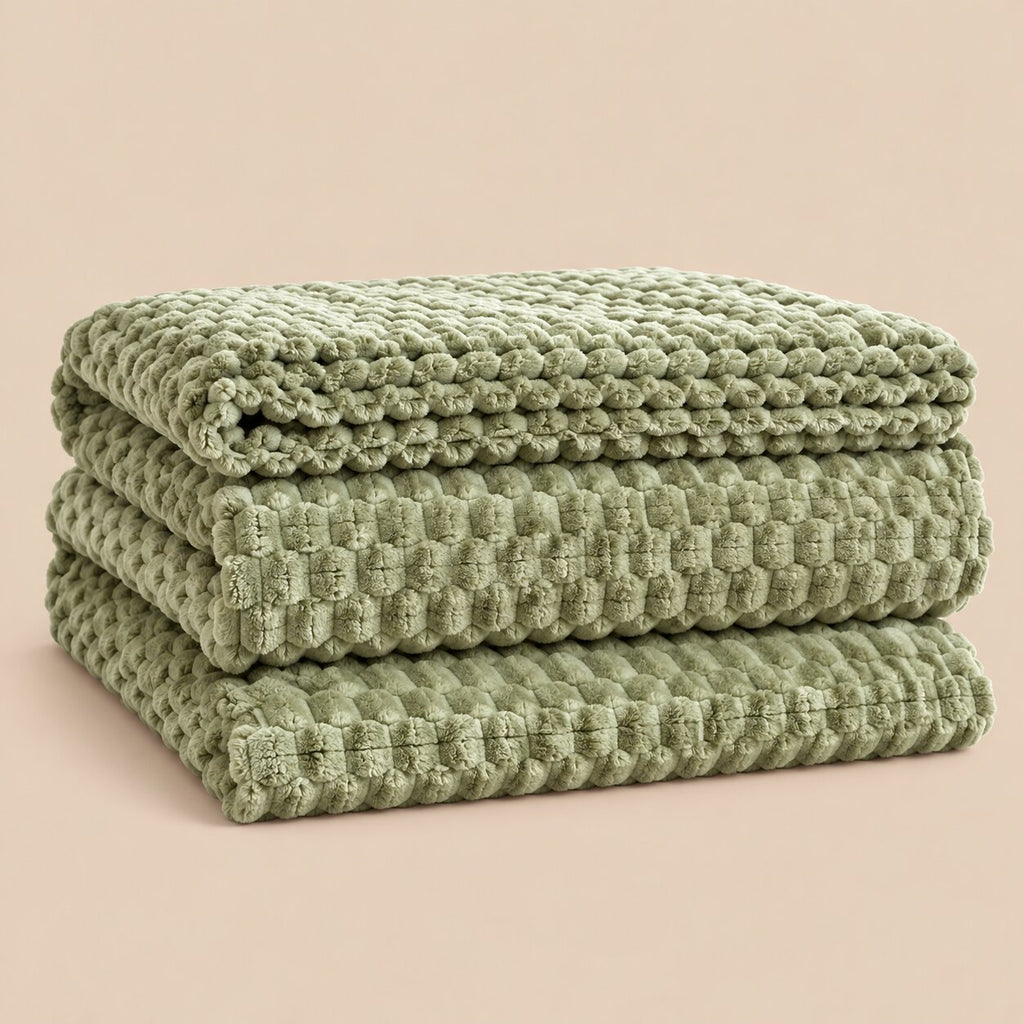 Mira Textured Throw Blanket
