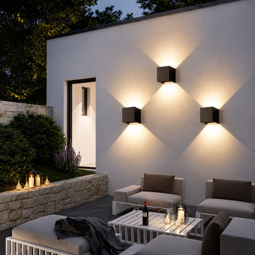 Cube Wall Light (Indoor or Outdoor)