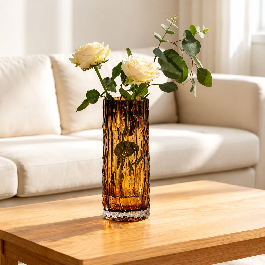 Arden Textured Glass Vase