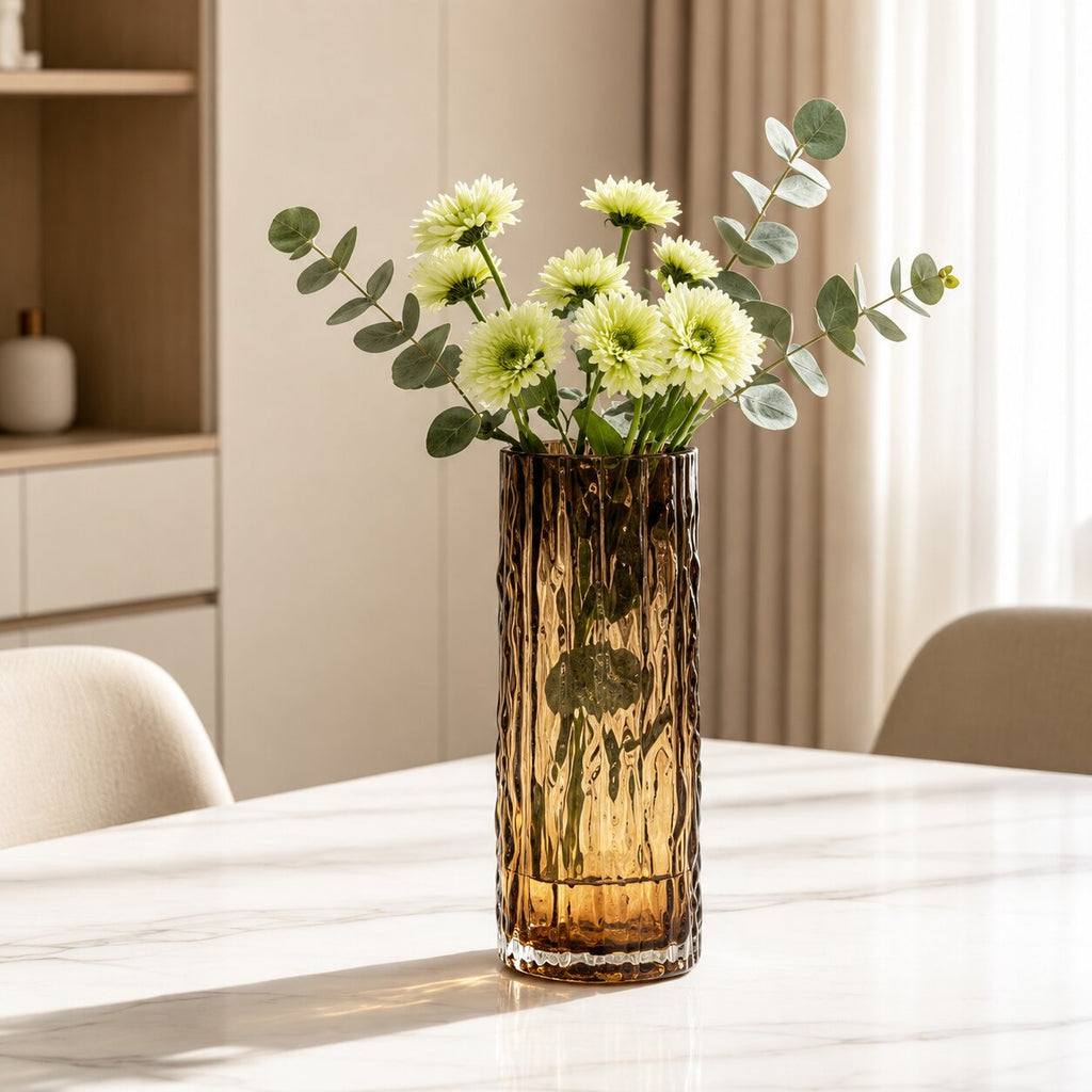 Arden Textured Glass Vase