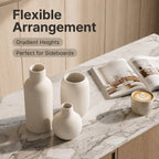 Sorelle Ribbed Vase Set