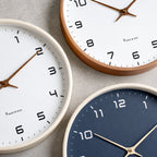 Elara Solid Wood Wall Clock