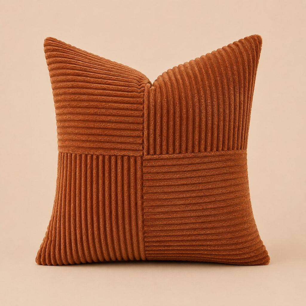 Rowan Corduroy Throw Pillow Cover