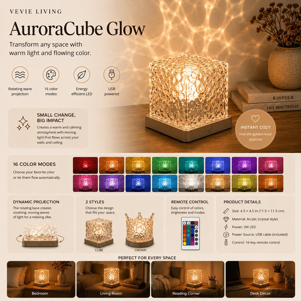 AuroraCube Glow