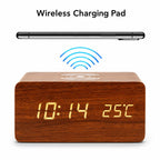 Lunara Wireless Charging Alarm Clock