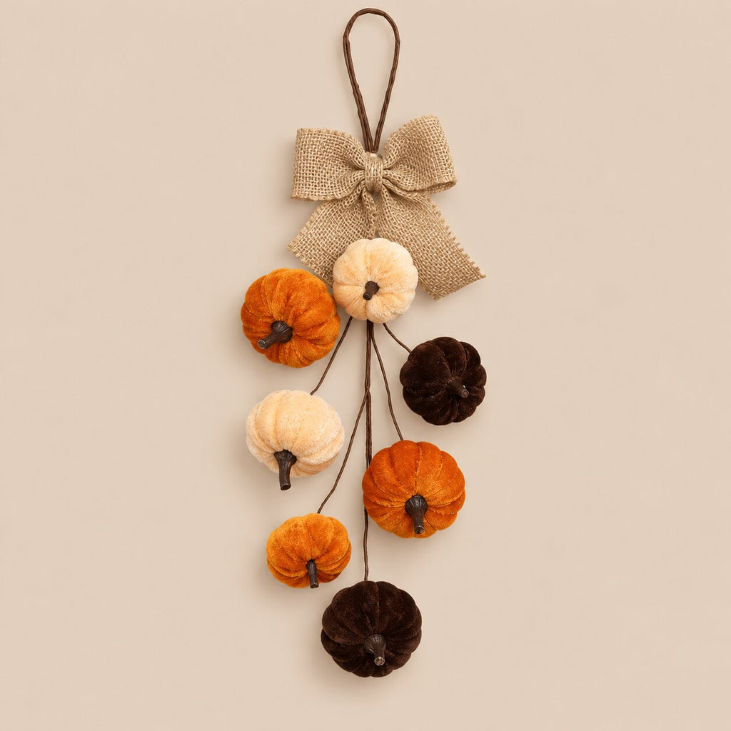 Harvest Pumpkin Wreath