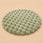 Elodie Round Faux Fur Rug