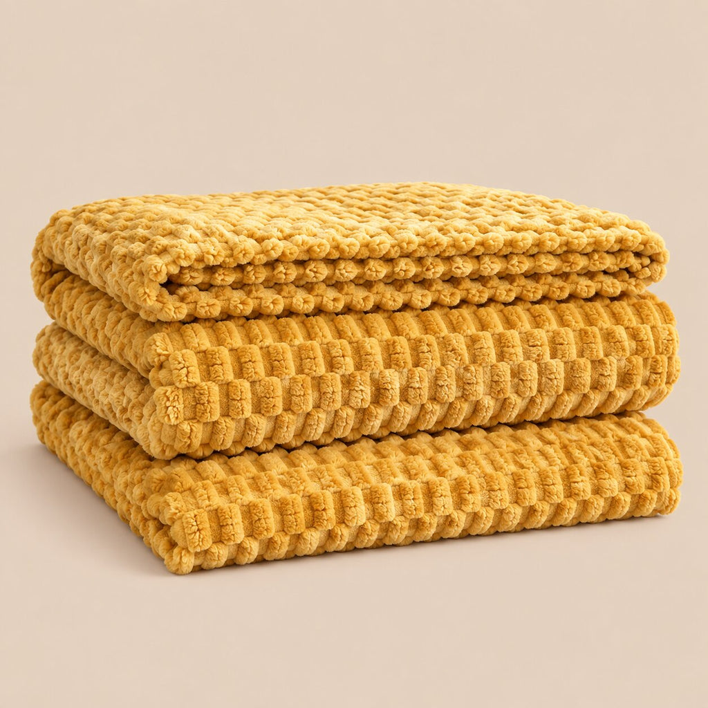 Mira Textured Throw Blanket