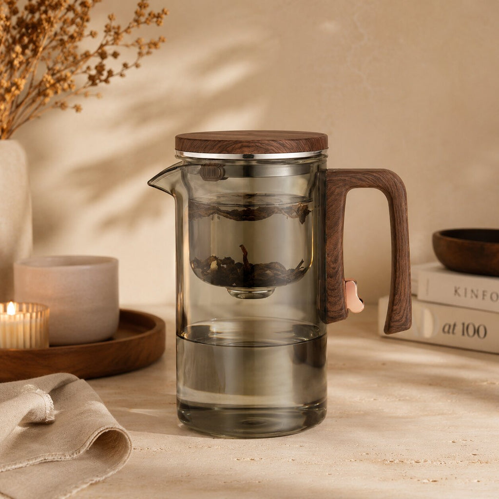 TeaFlow Magnetic Glass Teapot